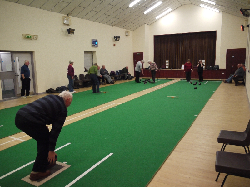 bowling club in community centre