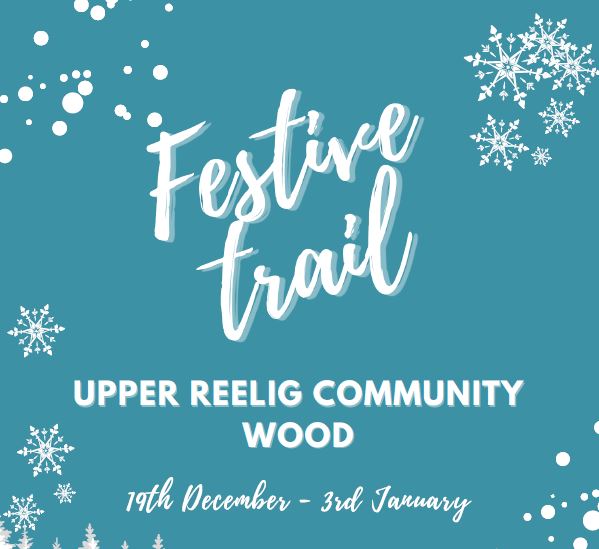 Festive trail poster with dates